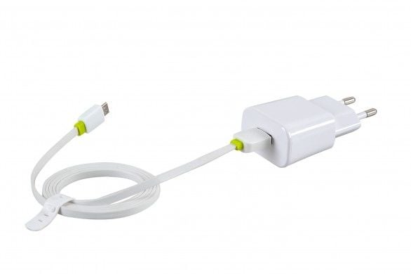 iBOX C-31 - Strømadapter - 2 A (USB) - på kabel: Micro-USB