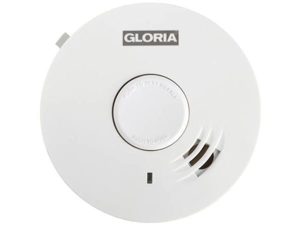 Gloria R-10 002518.0015 brandvarnare inkl. 10 års batteri batteridriven (002518.0015)
