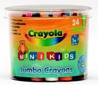 Crayola Mini Kids Jumbo Crayons 24 Pcs