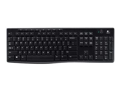 Logitech Wireless Keyboard K270 - Tastatur - trådløs - 2.4 GHz - Nordisk