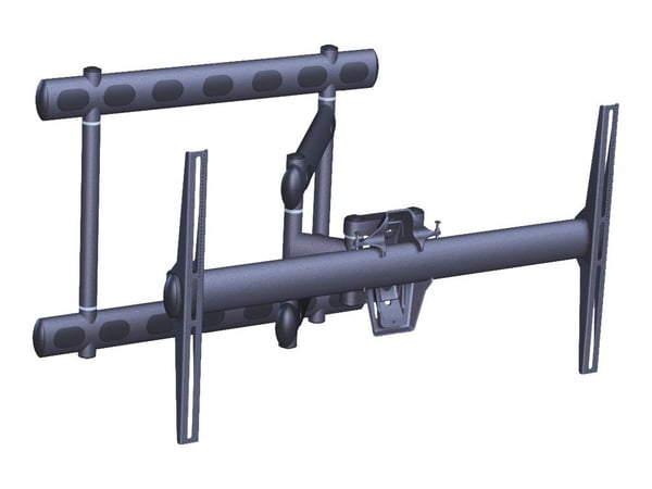 Vogel's PFW 6852 - Monteringssats (helt ledad utsvängbar montering) - för platt panel - svart - skärmstorlek: 37"-68" - väggmonterbar