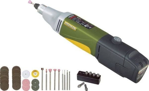 Proxxon 29 800, Rett drill, Batteri, Lithium-Ion (Li-Ion), 2,6 Ah, 10,8 V, 700 g