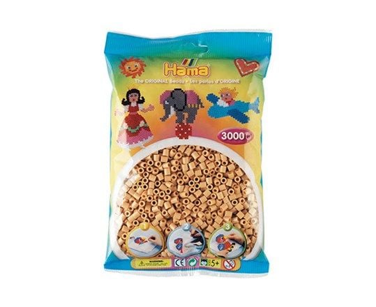 Hama Beads 201-27, Beige, Tubpärla, 3000 styck