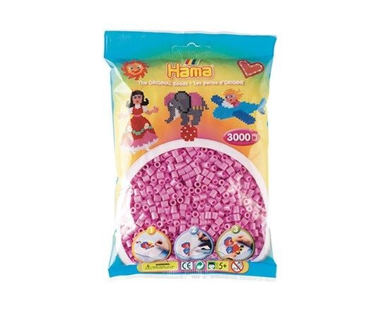 Revell Hama midi perler 3000 stk pastellrosa Revell Hama midi perler 3000 stk pastellrosa