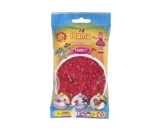 Revell Hama midi-pärlor 1000 st rödvin