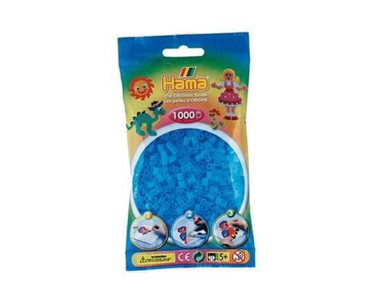 Hama midihelmet 1000 kpl transp. sinivihreä