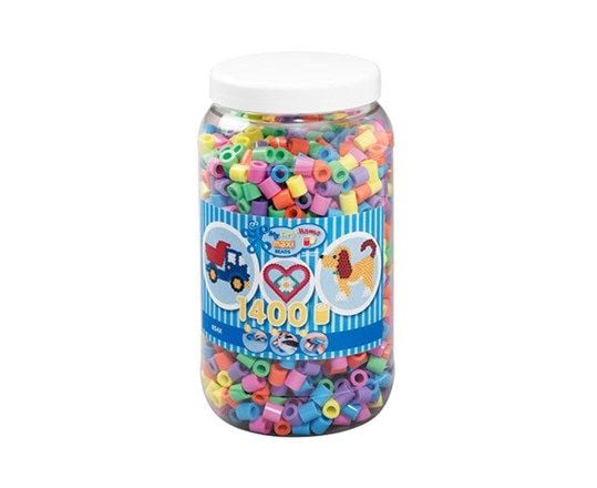 Hama 8541, Tube bead, Flerfarget, 1400 stykker