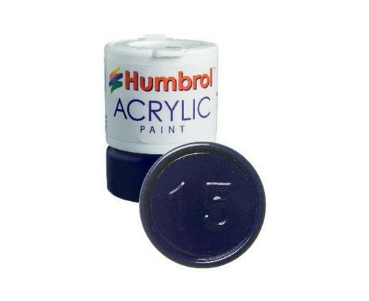 Akrylfärg Midnight Blue 12 ml-blank