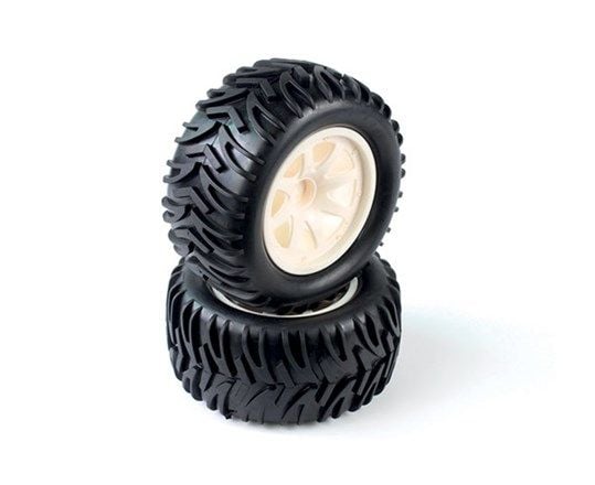 VTEC 1/10 pre-glued tire (2pcs) - S10 MT