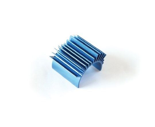 Kylfläns i aluminium motor blå - S10 TC