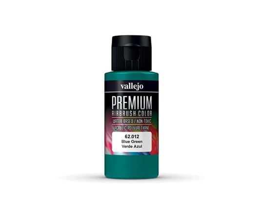 Premium farge blå-grønn 60 ml