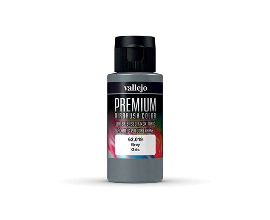 Vallejo 62.019, 60 ml, Grå, Matte, Flaske