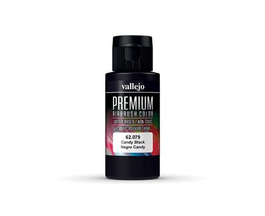 Vallejo 62.079, 60 ml, Musta, Pullo