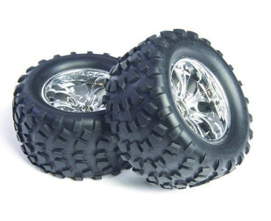 Wheel Com. Thunder Chrom 130 mm 2 st