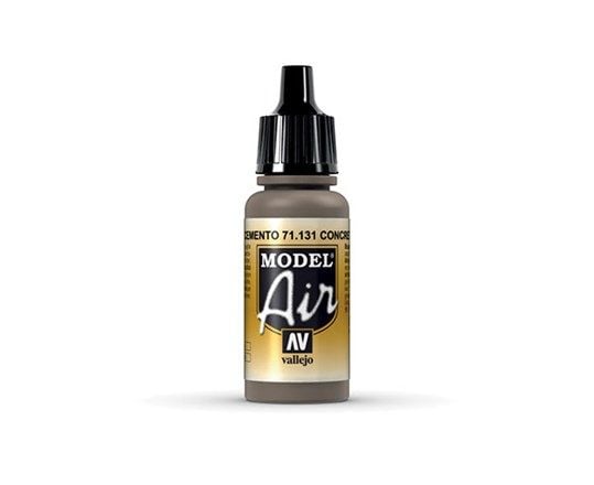 Vallejo 71.131, Grå, Matt, Concrete, Vattenbaserad, 0.017 l, 1 styck