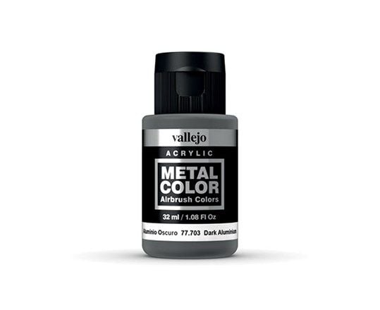 Vallejo Metal Color, 32 ml, Aluminium, Metallisk, Flaske