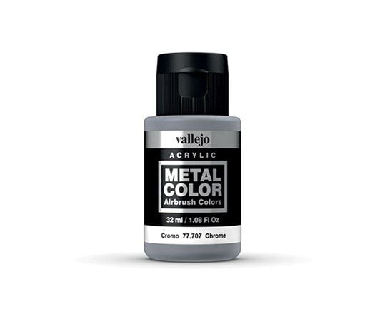 Vallejo Metal Color, 32 ml, Grå, Metallisk, Flaske