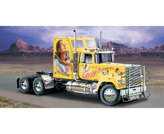 Italeri U.S. SUPERLINER, Truck/trailer, Monteringssett, 1:24, U.S. SUPERLINER, Alle kjønn, Plast