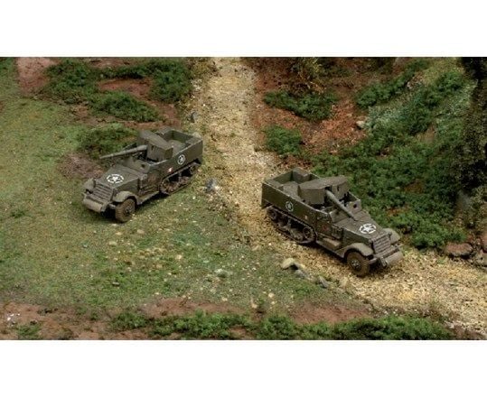 Italeri M3, Armored fighting vehicle model, Monteringssett, 1:72, M3, Alle kjønn, Plast