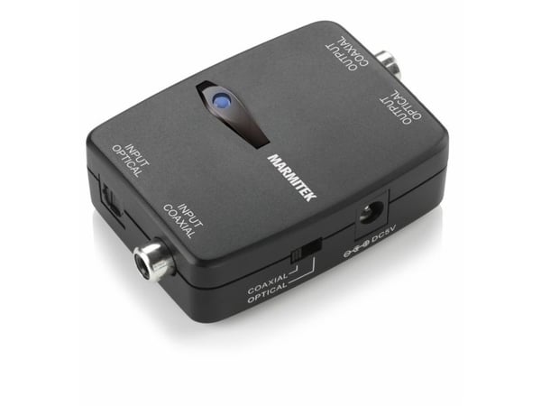 Marmitek Connect TC22 - Koaksial/optisk digitallydomformer