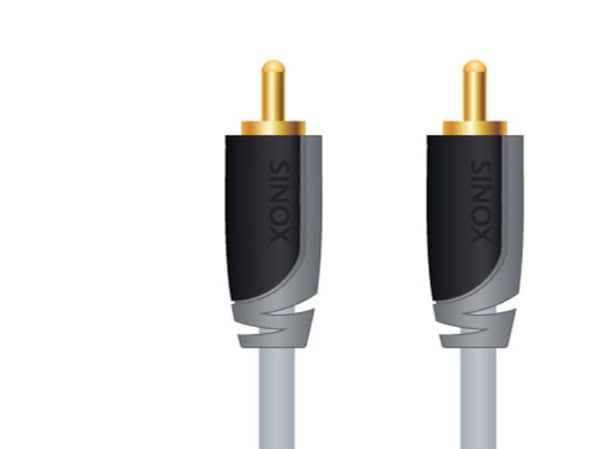 Sinox Plus+ Digitaalinen koaksiaalikaapeli - Audiokapeli - RCA han til RCA han - 2 m