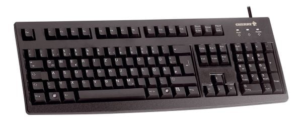 CHERRY G83-6105 - Tastatur - USB - Fransk - svart
