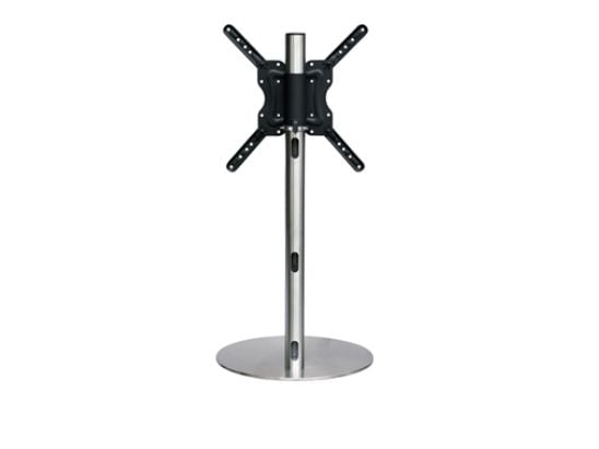 Sinox StandView - Stativ - for LCD-skjerm - aluminium, børstet stål - sølv - skjermstørrelse: 26"-55" - plassering på gulv