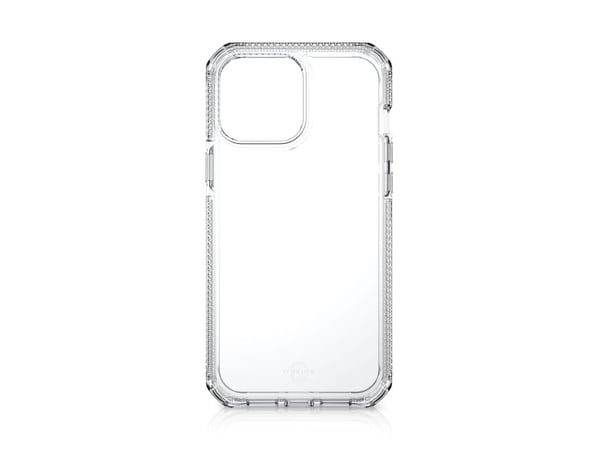 ITSKINS Supreme // Clear - Baksidedeksel for mobiltelefon - termoplast-polyuretan (TPU), Impacthane, DuPont gel - gjennomsiktig - for Apple iPhone 13