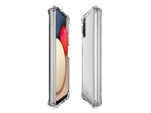 ITSKINS SPECTRUM R Clear - Baksidedeksel for mobiltelefon - gjennomsiktig - for Samsung Galaxy A03s