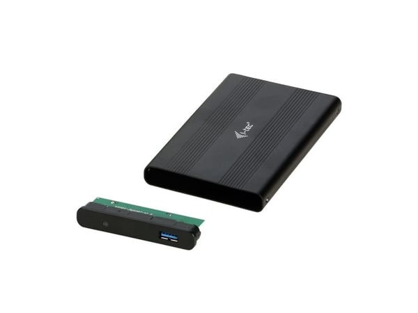 i-Tec MySafe AluBasic Advance - Lagringspakning - 2,5" - SATA 6Gb/s - USB 3.0