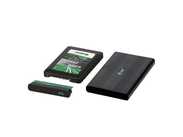 i-Tec MySafe AluBasic Advance - Lagringspakning - 2,5" - SATA 6Gb/s - USB 3.0