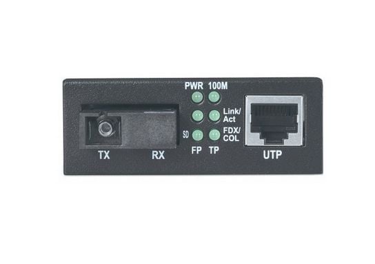 Intellinet 510547, 100 Mbit/s, 10Base-T, 100Base-TX, 100Base-FX, IEEE 802.3, IEEE 802.3u, Raskt Ethernet, 10,100 Mbit/s
