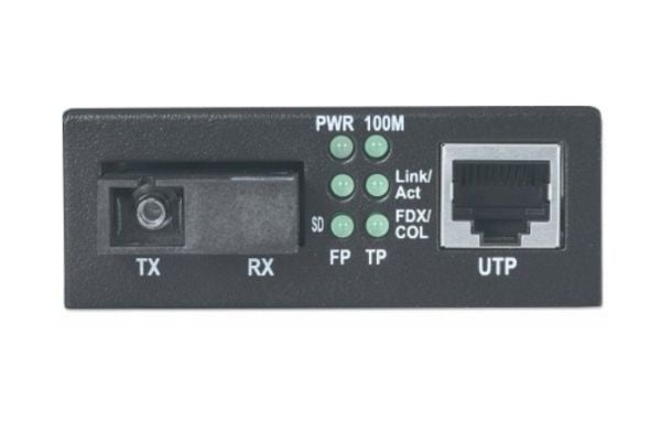 Intellinet 510530, 100 Mbit/s, 10Base-T, 100Base-TX, 100Base-FX, IEEE 802.3, IEEE 802.3u, Raskt Ethernet, 10,100 Mbit/s