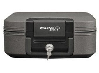 Master Lock LCHW20101 - Lagerboks - for A4 (210 x 297 mm) - 7.84 liter - svart, trekullgrå