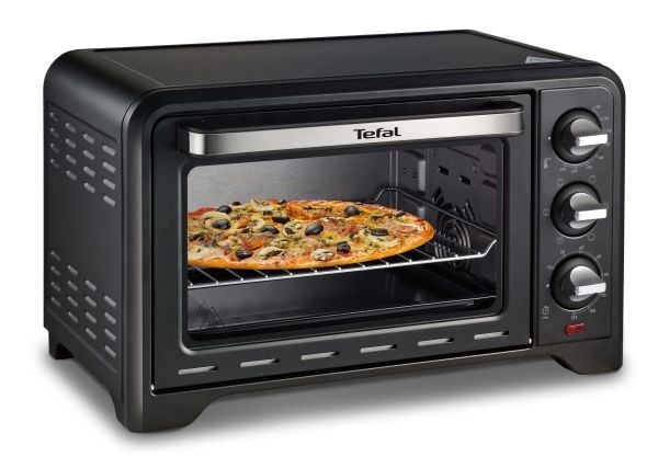 Mikrobølgeovn TEFAL | Miniovn | OF444834 | 19 L | 1380 W | Svart