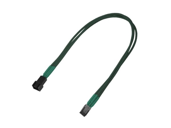 Nanoxia 900500017, 0,3 m, 3-pin, 3-pin, Vihreä