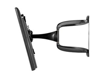 Peerless-AV Designer Series SUA747PU - Monteringssett (leddelt veggmontering) - for flatpanel - høyblank svart - skjermstørrelse: 32"-50"