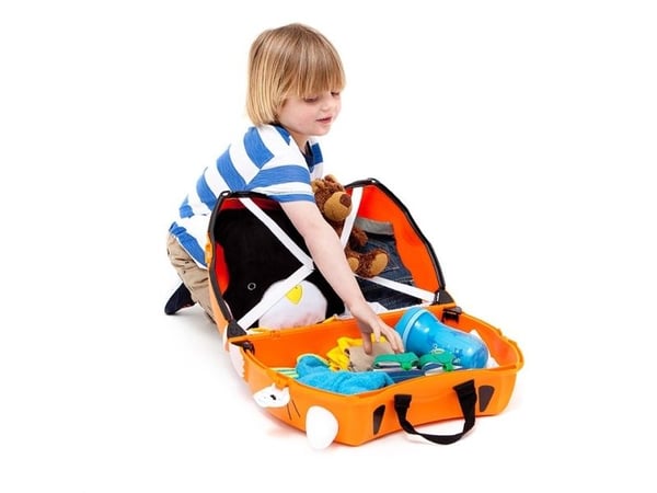 Trunki Tipu, 3 År, Gummi, Orange
