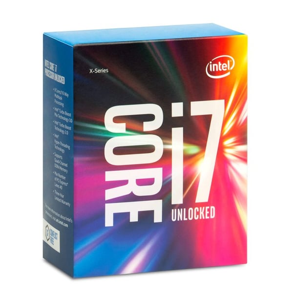 Intel Core i7 6900K - 3.2 GHz - 8-core - 16 tråder - 20 MB cache - LGA2011-v3 Socket - Boks