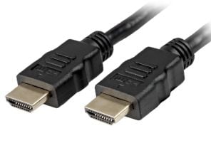 Sharkoon - HDMI-kabel med Ethernet - HDMI hann til HDMI hann - 7.5 m - svart