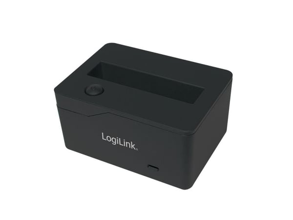 LogiLink QP0025, HDD,SSD, SATA, Serial ATA II, Serial ATA III, 2,5", USB 3.2 Gen 1 (3.1 Gen 1) Typ micro-B, 5 Gbit/s, sortera
