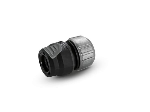 Kärcher Premium - Universell slangkoppling - med vattenstopp - 70 mm - lämplig för 13 mm (1/2"), 15 mm (5/8"), 19 mm (3/4") slangar