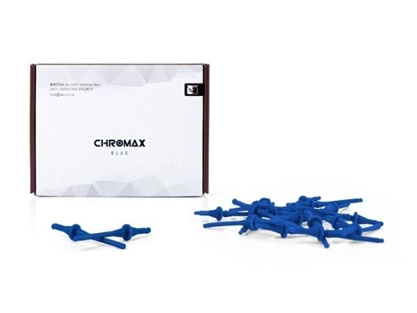 Noctua chromax NA-SAV2 - Vibrasjonsabsorberingssett for systemvifte - chromax.blue