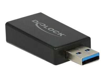 Delock - USB-adapter - USB-type A (hann) til USB-C (hunn) - USB 3.1 Gen 2 - svart