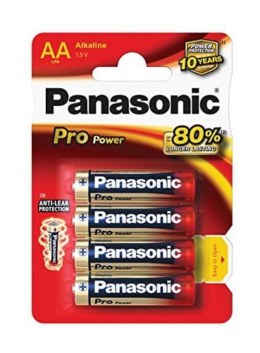 Panasonic Alkaline Pro Power LR6PPG - Batteri 4 x AA-type - Alkalisk