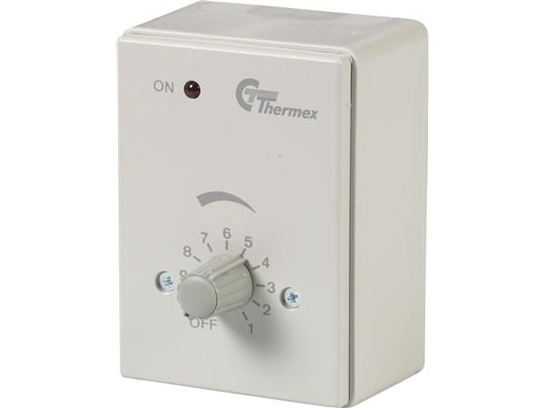 THERMEX TR 40, Regulator, Utenpåliggende montering, Vegg, 100 g, 105 mm, 75 mm