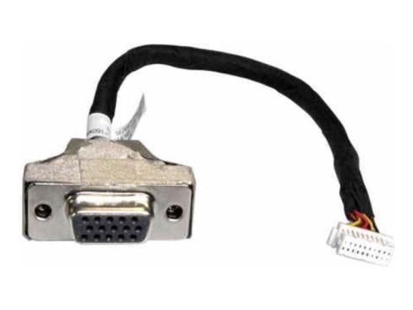 Shuttle PVG01 - VGA-kabel - HD-15 (VGA) (hunn) - 16 cm - for Shuttle DX30; XPC slim DH270, DH310, DH370, DH410, DH470, DH610, DH670, DQ170, DS81, DX30