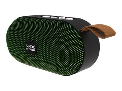 Sinox Lifestyle Sonitus Travel - Högtalare - för bärbar användning - trådlös - Bluetooth - 5 Watt - grön