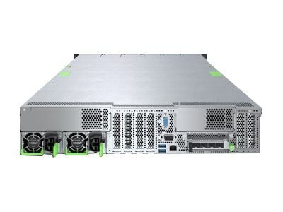 Fujitsu PRIMERGY RX2540 M6 - Server - kan monteras i rack 2U - 2-vägs - 1 x Xeon Gold 6334 / upp till 3.7 GHz - RAM 32 GB - SATA - hot-swap 2.5" vi...