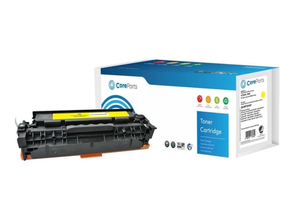 CoreParts QI-HP1014Y, 2800 sivua, Keltainen, 1 kpl